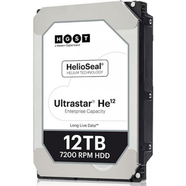 Жесткий диск WD Ultrastar He12 HUH721212AL5204 (12TB, SAS, 7200rpm, Helium)
