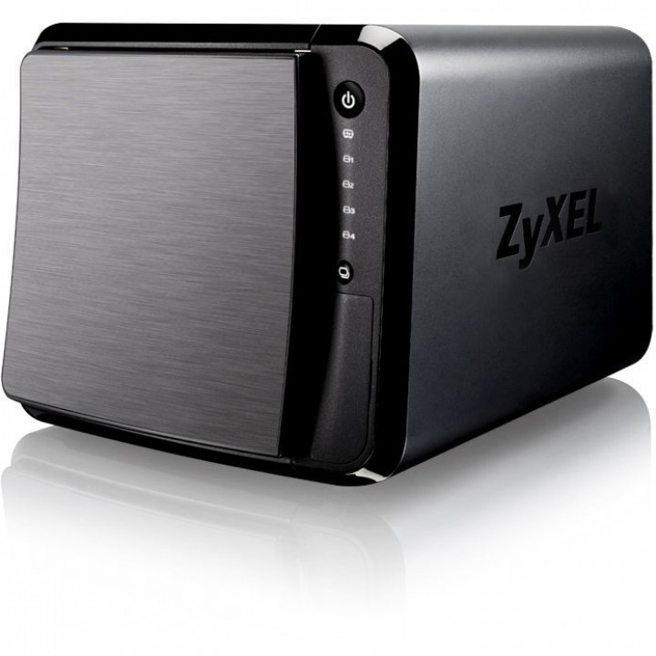 Сетевое хранилище Zyxel NAS542-EU0101F (4 диска, 2xLAN GE, Link Aggregation, 3xUSB3.0)