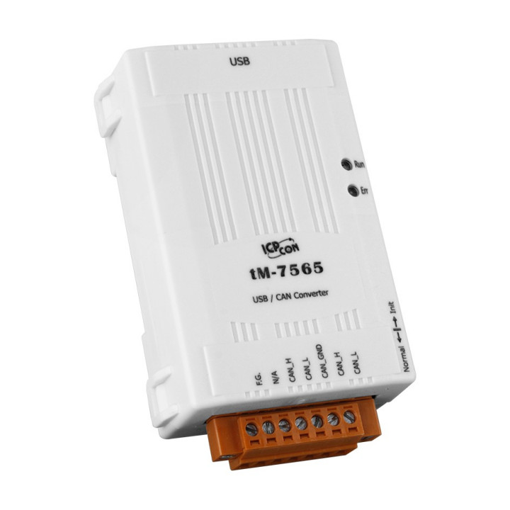 Преобразователь ICP DAS tM-7565 CR (USB в CAN, изоляция 3000В, скорость до 1Mbps)