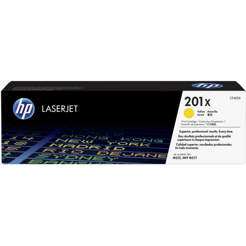 Картридж HP CF402X Yellow