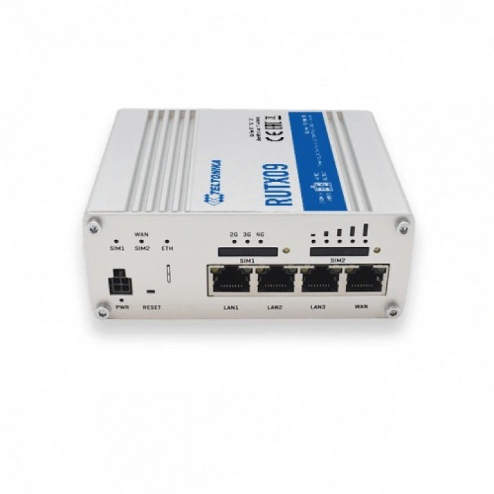 Маршрутизатор Teltonika RUTX9 (4G LTE Cat6, 2x SIM, Wi-Fi, GPS) Маршрутизатор Teltonika RUTX9 (4G LTE Cat6, 2x SIM, Wi-Fi, GPS)