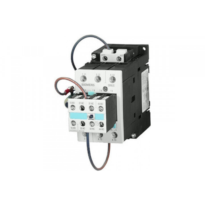 Контактор Siemens 3RT1034-1KJ84-0LA0 (3-пол., AC-3, 15 кВт/400V, DC 72V, S2) Контактор Siemens 3RT1034-1KJ84-0LA0 (3-пол., AC-3, 15 кВт/400V, DC 72V, S2)