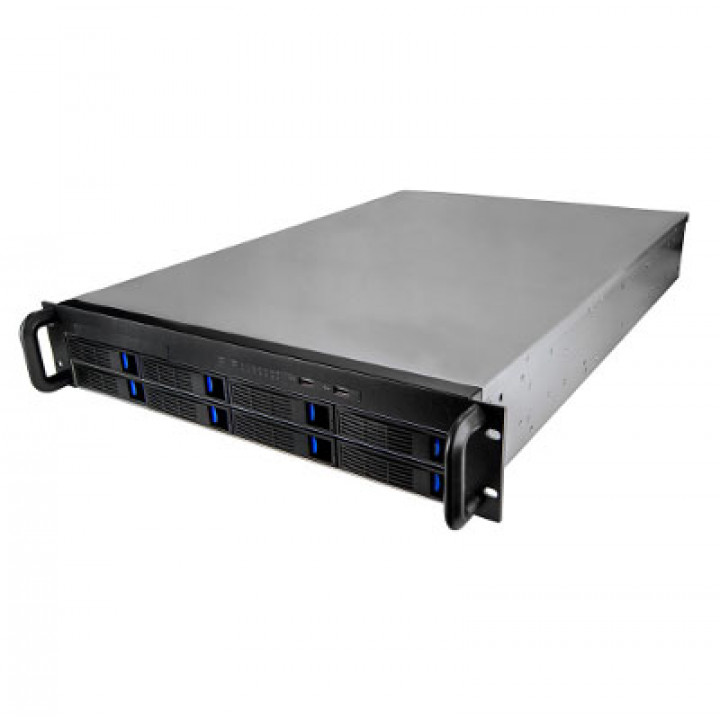 Серверный корпус NegoRack NR-R218-600R2 (2U, 2x600Вт, 8xHot Swap SAS/SATA, EATX 12x13, Slim CD, 650mm)