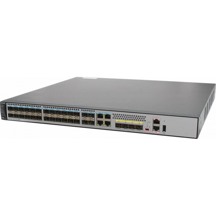 Коммутатор Huawei S5720-36C-EI-28S-DC (28xSFP, 4x10G SFP+, слот, 150W DC)