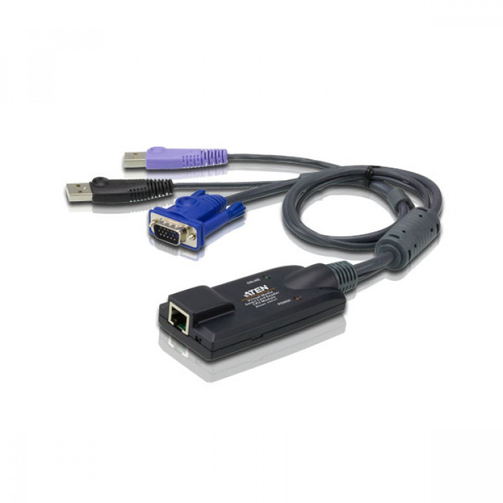 Модуль удлинителя ATEN KA7177-AX (VGA+KM USB, 50 м, Cat5e, 1920x1200)