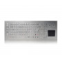 Антивандальная клавиатура Key Technology K-TEK-B420TP-KP-FN-DWP-US/RU-USB (встраиваемая, IP65, русифицированная, 103 клавиши, тачпад, USB)