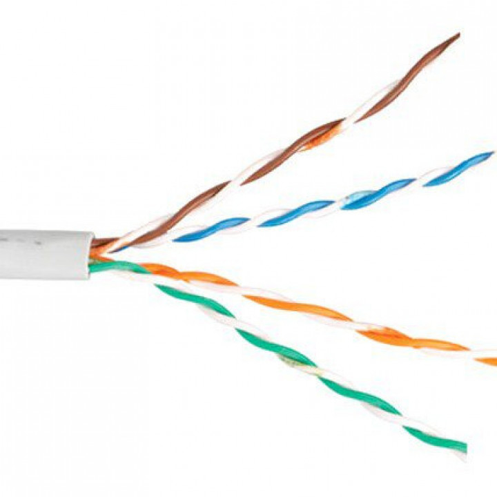 Кабель витая пара Panduit PUL5504WH-EY (категории 5е UTP LSZH 24AWG 305м)