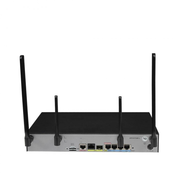 Маршрутизатор Huawei AR161FGW-L (1GE COMBO WAN, 4GE LAN, USB, FDD LTE, WLAN) Маршрутизатор Huawei AR161FGW-L (1GE COMBO WAN, 4GE LAN, USB, FDD LTE, WLAN)