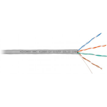 Кабель витая пара NIKOMAX NMC 4100A-GY, 305 м