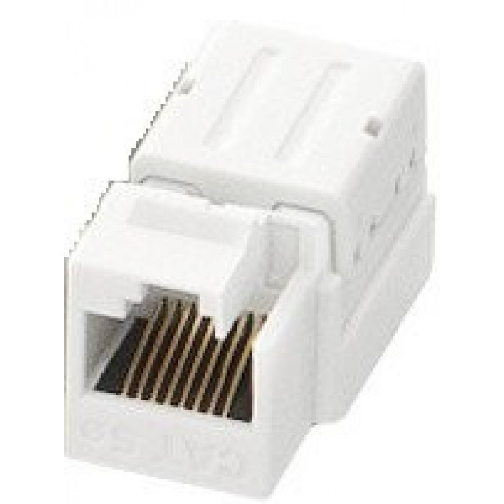 Модуль-вставка NIKOMAX NMC-KJUD2-LS-WT (кат.5e, 100МГц, RJ45, неэкранированный, белый)