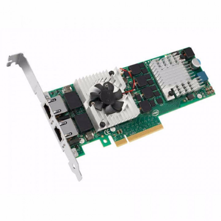 Сетевая карта Dell 540-11143 (Intel X540 DP 10Gb BT, Dual Port) Сетевая карта Dell 540-11143 (Intel X540 DP 10Gb BT, Dual Port)