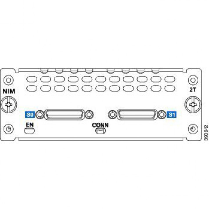 Модуль Cisco NIM-2T= (2-Port Serial WAN Interface card) Модуль Cisco NIM-2T= (2-Port Serial WAN Interface card)