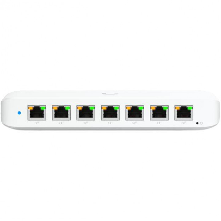 Коммутатор Ubiquiti USW-Ultra-210W (8x1G RJ45, PoE+, 30Вт на порт) Коммутатор Ubiquiti USW-Ultra-210W (8x1G RJ45, PoE+, 30Вт на порт)