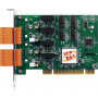 Плата PCI CAN ICP DAS PISO-CAN400U-T CR (4-портовая, с изоляцией, винтовые клеммы)