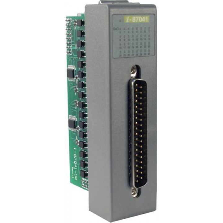 Модуль ICP DAS I-87041-G CR (32 DO, sink, открытый коллектор, низкий профиль) Модуль ICP DAS I-87041-G CR (32 DO, sink, открытый коллектор, низкий профиль)