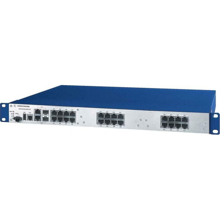 Коммутатор Hirschmann 942-003-101 (24 порта Gigabit Ethernet, 20xGE TX, 4xGE SFP, управляемый, Layer 2, безвентиляторный) Коммутатор Hirschmann 942-003-101 (24 порта Gigabit Ethernet, 20xGE TX, 4xGE SFP, управляемый, Layer 2, безвентиляторный)