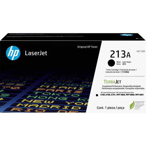 Картридж HP W2130A (№213A) черный