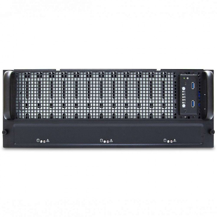 Корпус серверный 4U AIC XP1-S403VG02 (4U 60-Bay, 12G 20 port BP, 1600W)