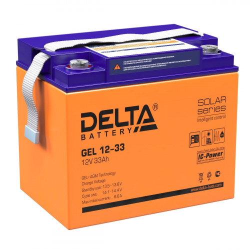 Аккумуляторная батарея Delta GEL 12-33