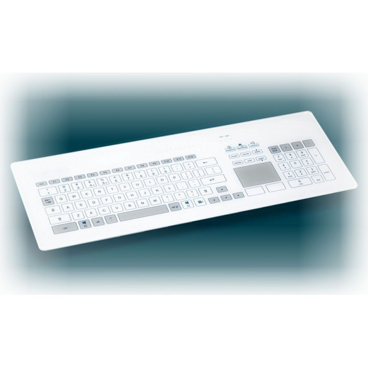 Клавиатура промышленная емкостная InduKey KR23221 TKR-103-TOUCH-ADH-USB-US/EU (со стеклянной поверхностью, с тачпадом, для клеевого монтажа) Клавиатура промышленная емкостная InduKey KR23221 TKR-103-TOUCH-ADH-USB-US/EU (со стеклянной поверхностью, с тачпадом, для клеевого монтажа)