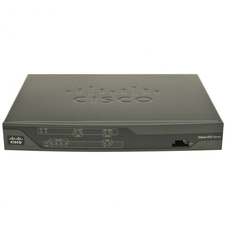 Маршрутизатор Cisco CISCO888-K9 (G. SHDSL Sec Router w/ISDN B/U)