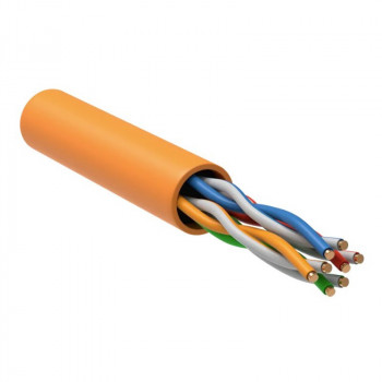 Кабель ITK UTP кат. 5e, оранжевый, 305 м, LC1-C5e,04-127
