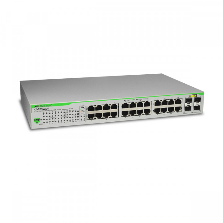 Коммутатор Allied Telesis AT-GS950/24-50 (24 port 10/100/1000TX, 4xSFP, WebSmart) Коммутатор Allied Telesis AT-GS950/24-50 (24 port 10/100/1000TX, 4xSFP, WebSmart)