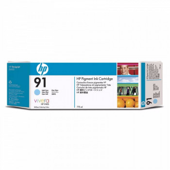Струйный картридж HP 91 светло-синий C9470A