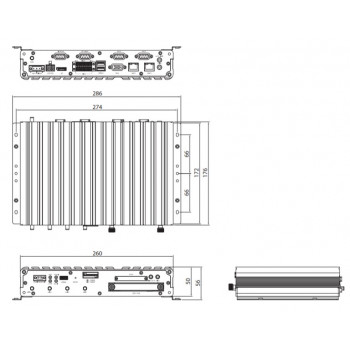 Компактный встраиваемый компьютер NEXCOM VTC 6210-VR4