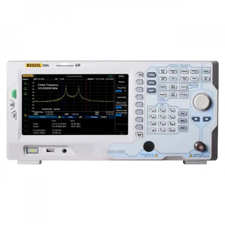 Анализатор спектра RIGOL DSA832E (9 кГц-3.2 ГГц) Анализатор спектра RIGOL DSA832E (9 кГц-3.2 ГГц)