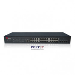 Индустриальный управляемый POE коммутатор Qtech QSW-3300-12T-I-POE-AC