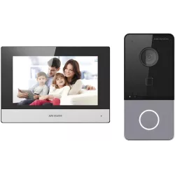 Комплект видеодомофонии Hikvision DS-KIS603-P(C) Комплект видеодомофонии Hikvision DS-KIS603-P(C)