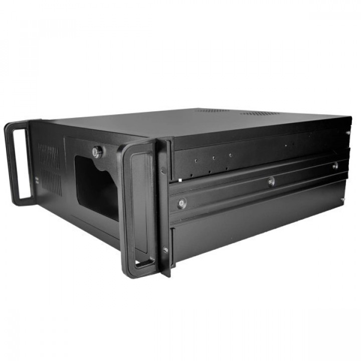 Серверный корпус NegoRack NR-N407IPC14-0 (промышленный 4U, 3x5.25ext, 1x3.5ext, 8x3.5int, 450мм, 14 слотов)