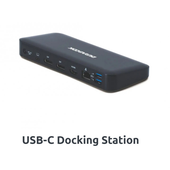 Док-станция настольная DURABOOK Durabook_USB-C_Docking_Station (USB-C, USB-A, DP, HDMI, Ethernet, 85W PD) Док-станция настольная DURABOOK Durabook_USB-C_Docking_Station (USB-C, USB-A, DP, HDMI, Ethernet, 85W PD)