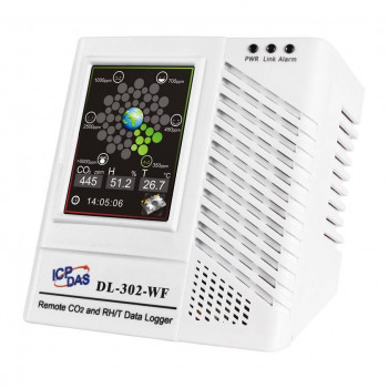 Датчик температуры, влажности, точки росы и концентрации CO2 ICP DAS DL-302-WF CR