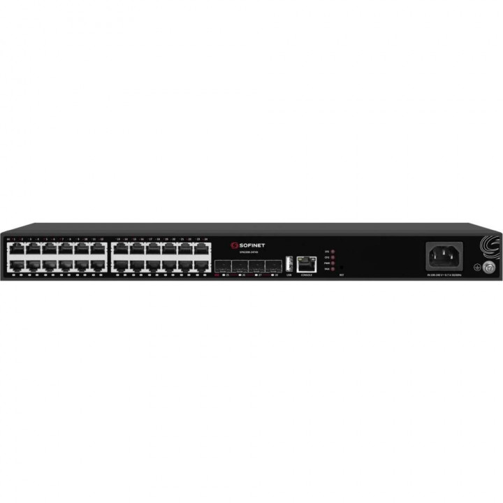 Коммутатор SOFINET SFN2200-24T4X (24xGE + 4xSFP+, L2+)