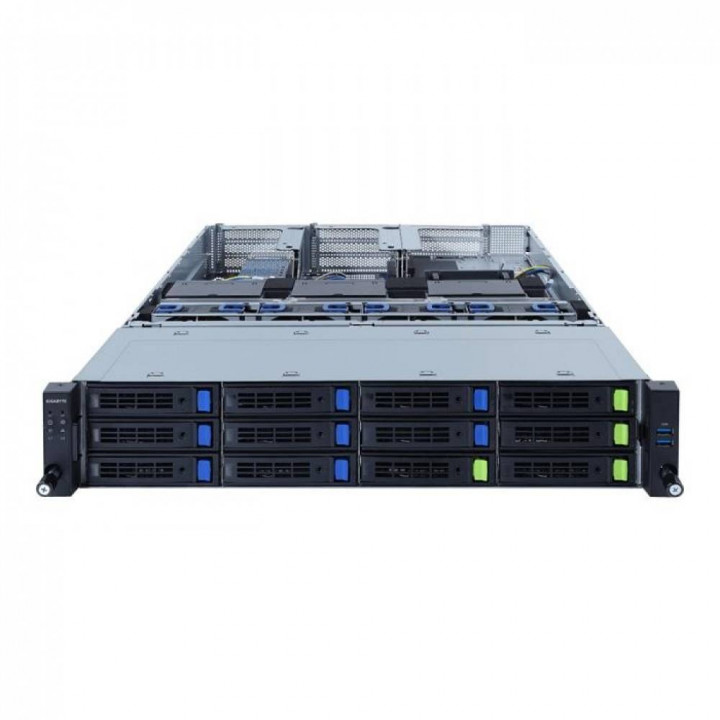 Серверная платформа GIGABYTE 6NR282Z96MR-00-A00 (2U, 2x Epyc 7002/7003, 32x DDR4, 12x 3.5")