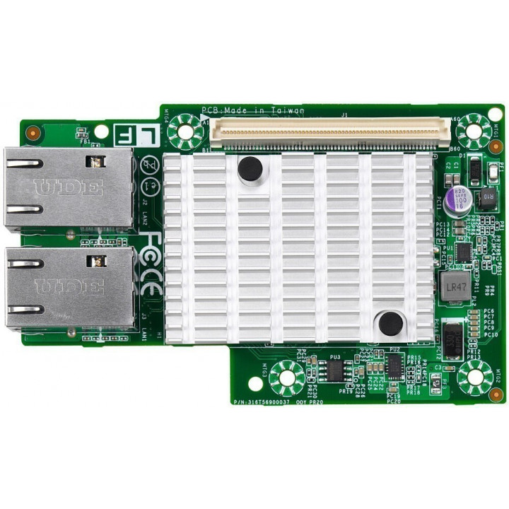 Сетевая карта Tyan M7108-X550-2T (Intel X550 dual port 10Gb RJ45, PCIe Gen 3)