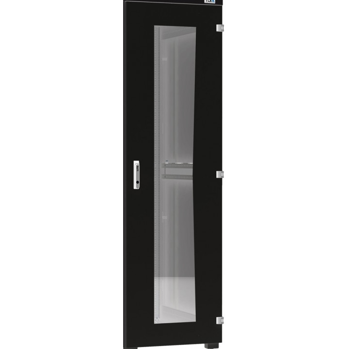 Дверь для шкафа TLK TFI-4260-G-R-BK (с оправой под стекло, черный RAL9005, ширина 600 мм) Дверь для шкафа TLK TFI-4260-G-R-BK (с оправой под стекло, черный RAL9005, ширина 600 мм)
