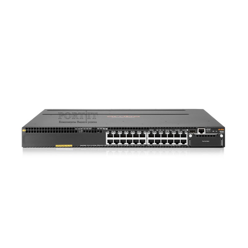 Коммутатор HP ARUBA 3810M 24G POE+ 1-slot, JL073A