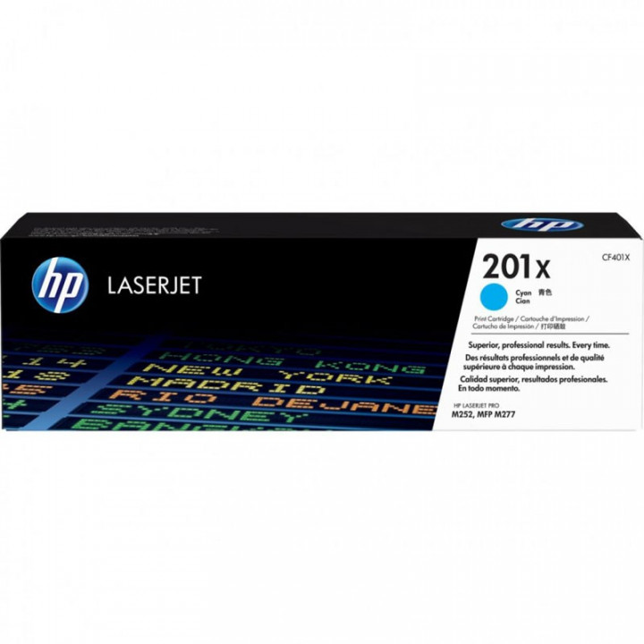 Тонер-картридж HP CF401X (LaserJet Pro M252n/M252dw, голубой, 2300 стр.) Тонер-картридж HP CF401X (LaserJet Pro M252n/M252dw, голубой, 2300 стр.)