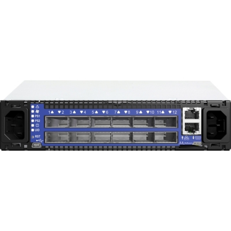Коммутатор Mellanox MSX1012B-2BFS (SwitchX-2, 12xQSFP+, 40GbE, 1U, MLNX-OS)