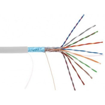 Кабель витая пара NETLAN EC-UF010-5-PVC-GY-3, 305 м