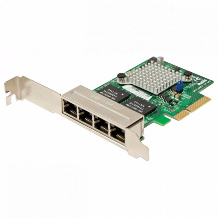 Контроллер Supermicro AOC-SGP-I4 (Ethernet I350, Quad Port Gigabit RJ-45)