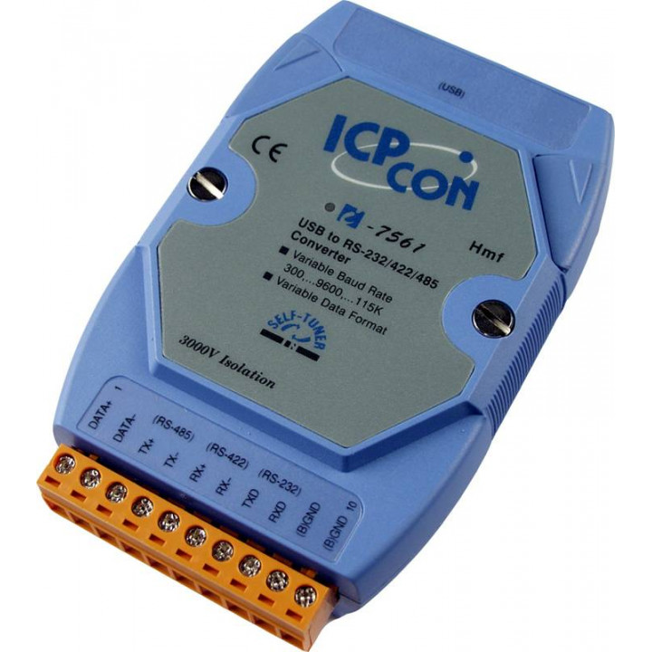 Преобразователь ICP DAS I-7561 (USB в RS-232/422/485, 1 порт)