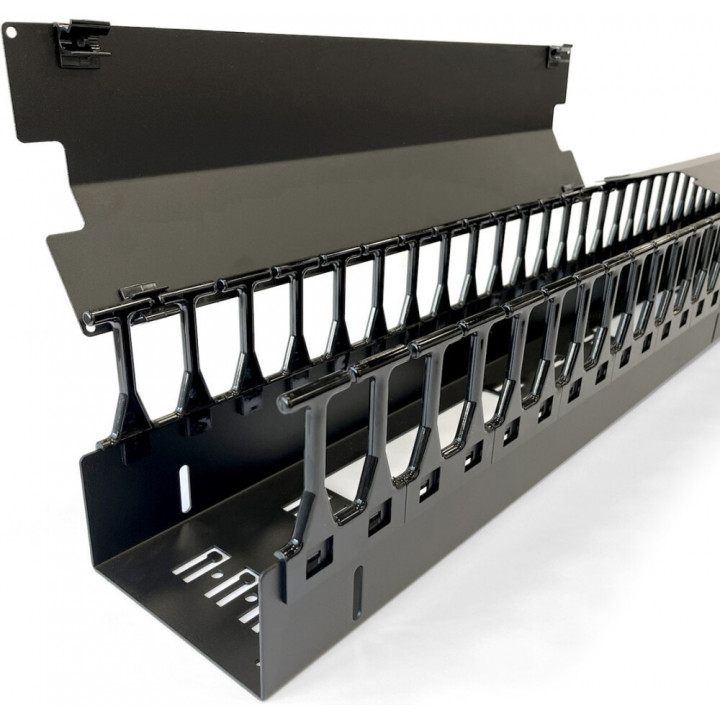 Кабельный органайзер Hyperline CMF-OR-47U-150x106-C-RAL9005 (вертикальный, 47U, ширина 150 мм) Кабельный органайзер Hyperline CMF-OR-47U-150x106-C-RAL9005 (вертикальный, 47U, ширина 150 мм)