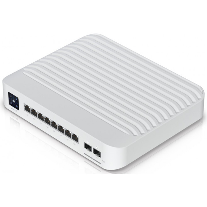Коммутатор Ubiquiti USW-PRO-8-POE (8x 1G RJ45, 2x 10G SFP+, PoE 120 Вт) Коммутатор Ubiquiti USW-PRO-8-POE (8x 1G RJ45, 2x 10G SFP+, PoE 120 Вт)