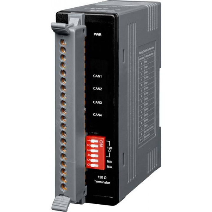 Промышленный коммутатор ICP DAS I-2534 CR (Industrial 4-port CAN bus Switch)