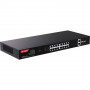 Коммутатор IP-COM G1120P-16-250W (неуправляемый PoE, 20 портов, 18x1 Гбит/с, SFP 2x1 Гбит/с, PoE 16х30 Вт)