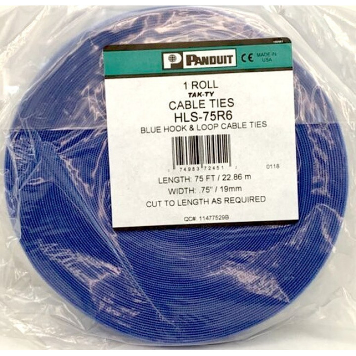 Кабельная стяжка Panduit HLS-75R6 (22860x19.1мм, нейлон, синий)